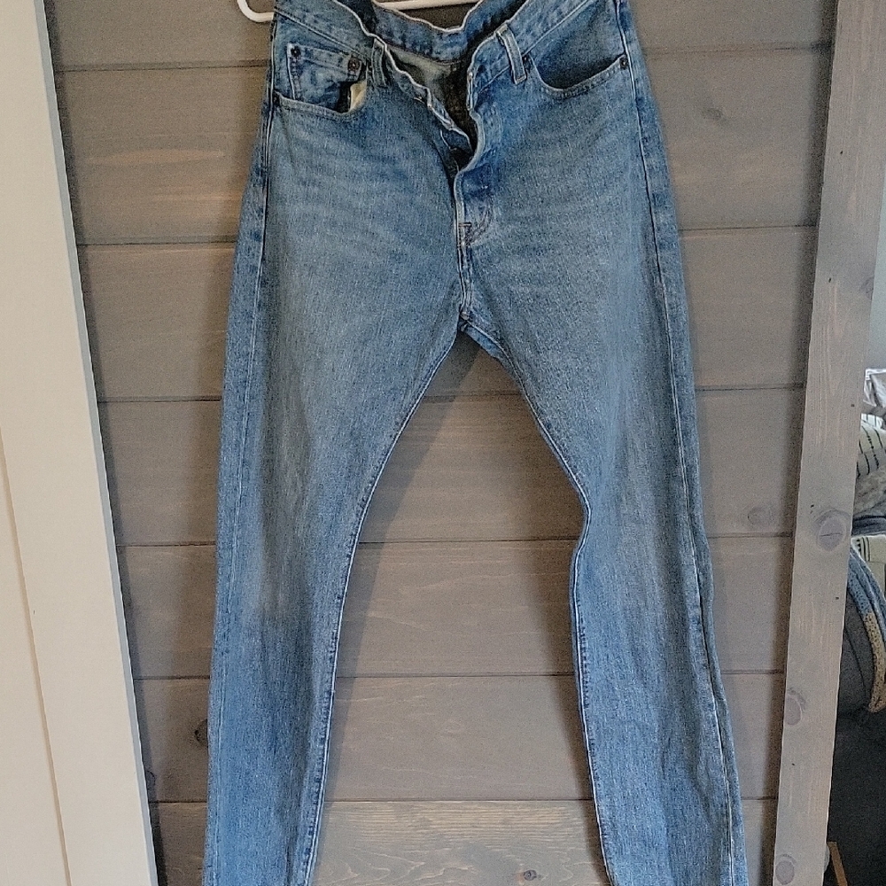 Levi's Light Blue 501 Jeans
